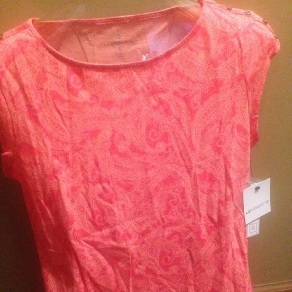💲SOLD💲Liz Claiborne JCP Paisley Shirt M $26